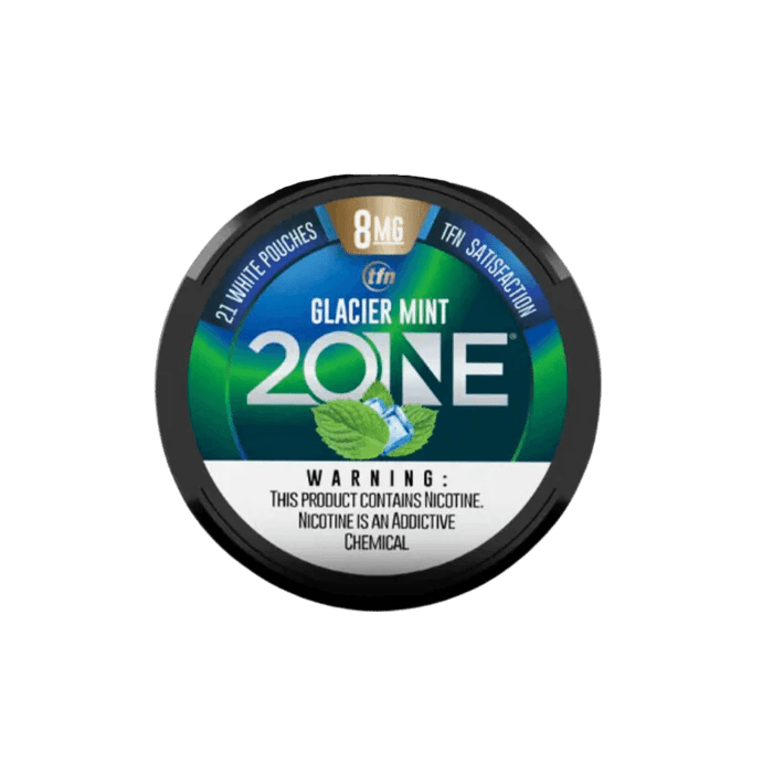 2ONE NICOTINE POUCHES - GLACIER MINT