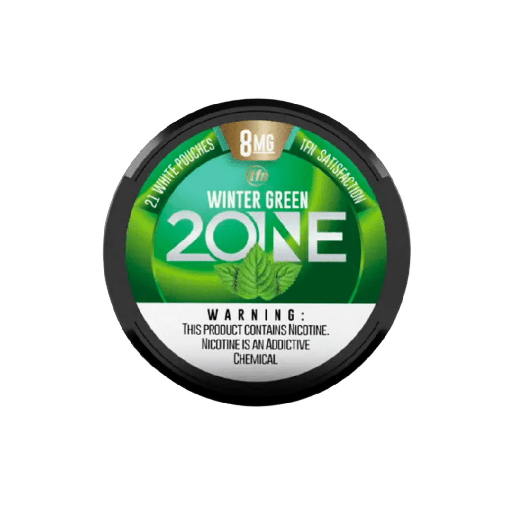 2ONE NICOTINE POUCHES - WINTERGREEN