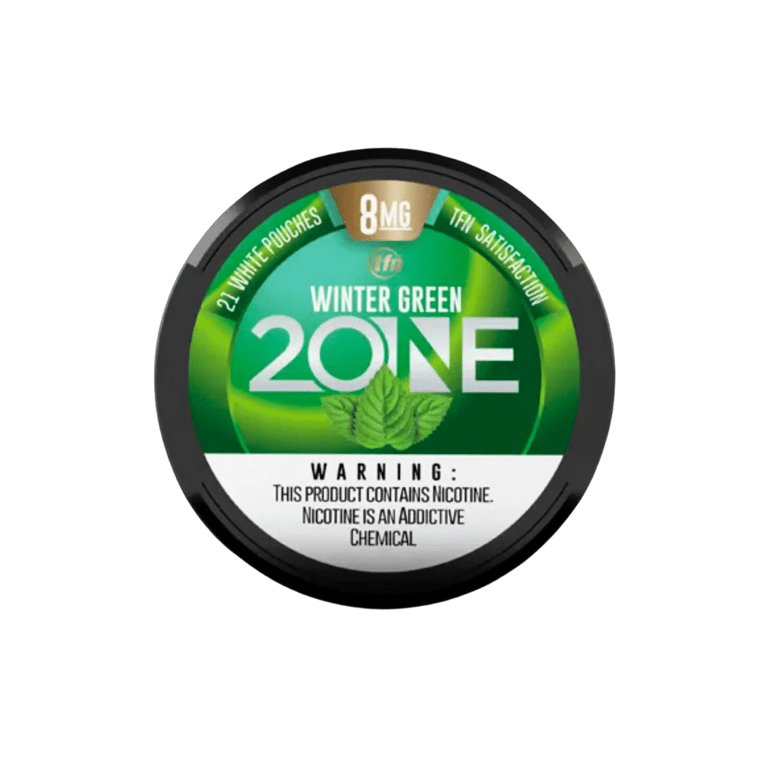 2ONE NICOTINE POUCHES - WINTERGREEN