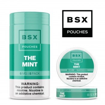 BSX NICOTINE POUCHES - THE MINT (12mg)